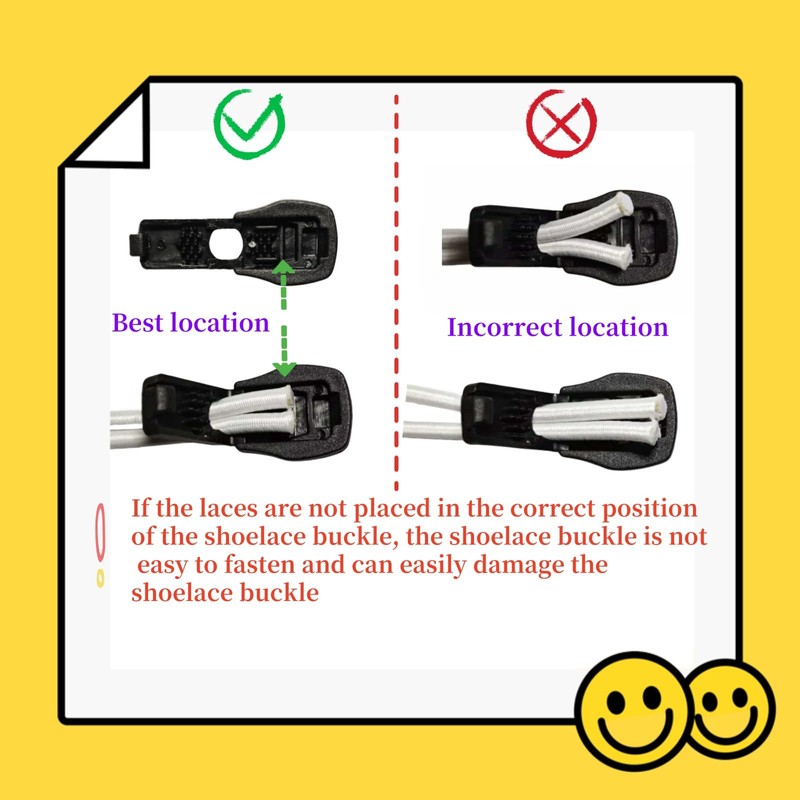Fulcyla 2 pairs Elastic Shoe Laces -Elastic No Tie Shoelaces