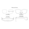 Edge I-Wear Square Sunglasses Women Men Geometric Sunglasses Tinted Lens