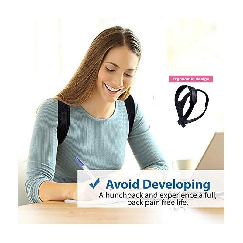 VIVE Posture Corrector for Women & Men Effective & Comfortable