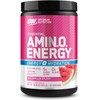 Optimum Nutrition Amino Energy Powder Plus Hydration, with BCAA, Electrolytes,