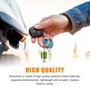 Kewucn Car Shifter Gear Keychain, Creative 6 Speed Manual Transmission