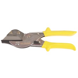 WELDINGER Multi-Cut Multifunctional Scissors with Angle Plate Mitre Scissors Cutting Length 61 mm