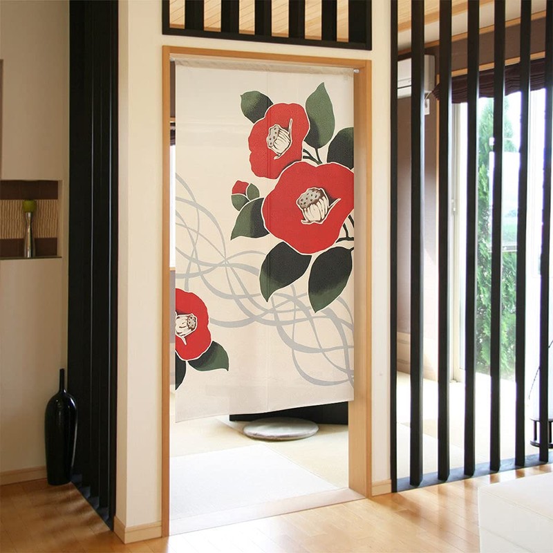 Noren Workshop 95129 Noren Japanese Style Stylish Modern Tapestry Blindfold