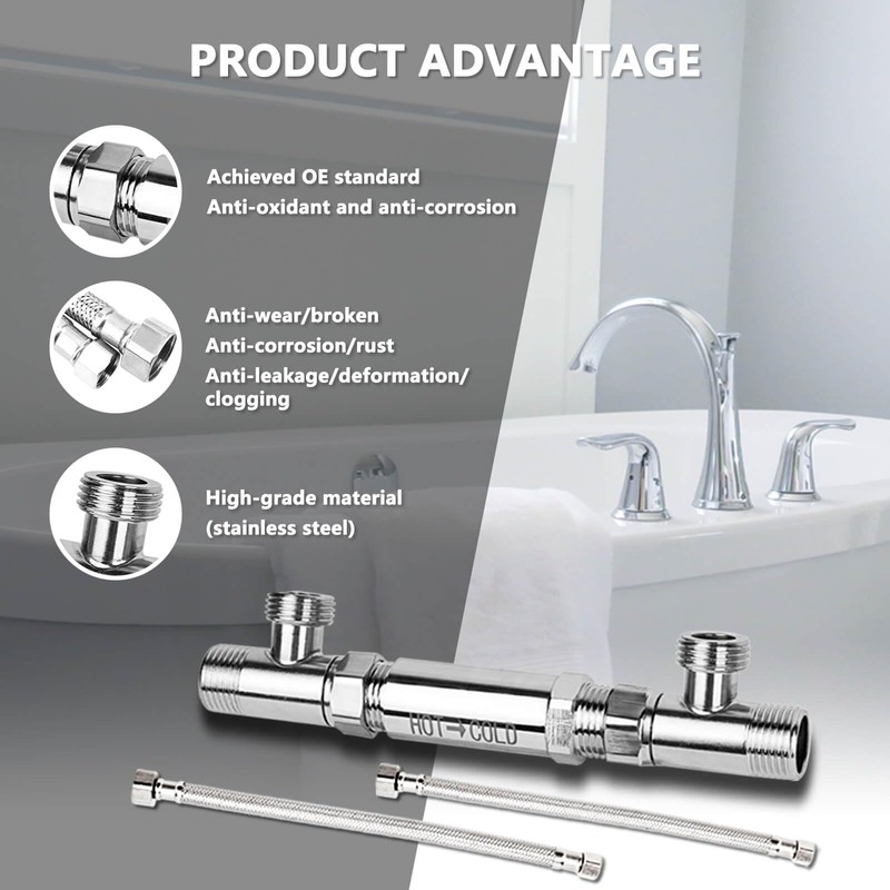 ZAIGANMA Sensor Valve Kit for Instant Hot Water Recirculating Pump