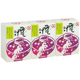 Solar Eclipse Wakame Miso Soup (0.3 oz (9 g) x 6 Bags), 2.9 oz (54 g) x 3 Packs