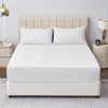 Aisbo Double Fitted Sheet White - Extra Deep Pocket Bed