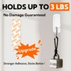 hookay Upgrade Medium Refill Adhesive Strips, Damage-Free Hanging Strips for