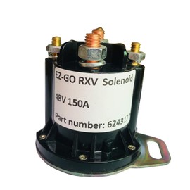 Dr.Acces Golf Cart Solenoid for EZGO RXV Electric Golf Cart Solenoid, 48V 150A,4 Terminal OEM# 624317,649373
