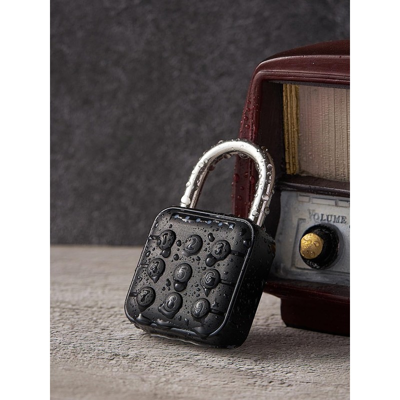 Xcase Locks: Set of 2 Metal Padlocks, Combination Code, App,