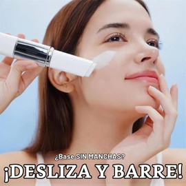 Barra de Base de Maquillaje que Cambia de Color, 2026 barra de Maquillaje 2 en 1, Base en barras con Brocha, Chartming Color Changing Foundation Stick para Todo Tipo de Pieles (Ligero)