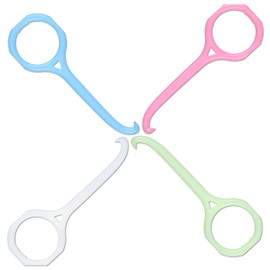 Aligner-B-Out v2 | Vibrant Variety 4 Pack | Invisalign Remover Tool & Aligner Remover Tool For All Aligners & Removable Retainers | Orthodontist Recommended Invisalign Accessories