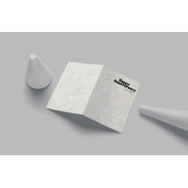 WBdesignz Wedding Card with Envelope - Congratulations on Rose Wedding Happy Anniversary 10 Years Married" Greeting Card Wedding Couple Card for Wedding (DIN A6)