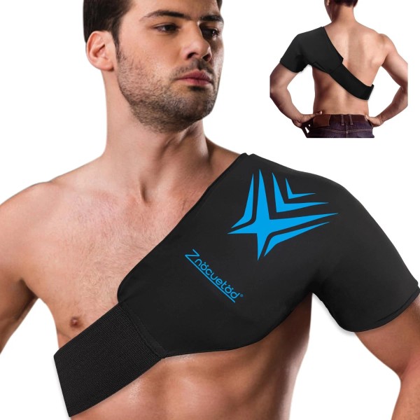 Znöcuetöd Shoulder Ice Pack Rotator Cuff Cold Therapy Flexible Reusable