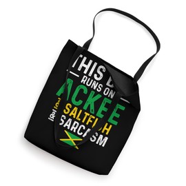 Ackee & Saltfish Maker Jamaican Tradition Jamaican Flag Tote Bag