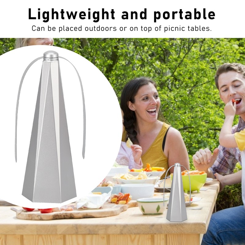 Hexagonal Mosquito Repellent Fan Automatic Mute USB Powered Fly Repeller