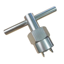 KSJED Upgraded version 104421 Cartridge Puller Removal Tool, Compatible with Moen 1200, 1222, & 1225 Single Handle Cartridges, Shower Faucet Valve Core Removal Tool