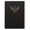 Clairefontaine 102566C Flying Spirit Notebook with Inner Pockets and Spiral
