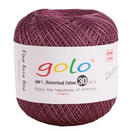 golo Crochet Thread Size 30 Yarn for Hand Knitting Lace Yarn Crochet Yarn for Crocheting