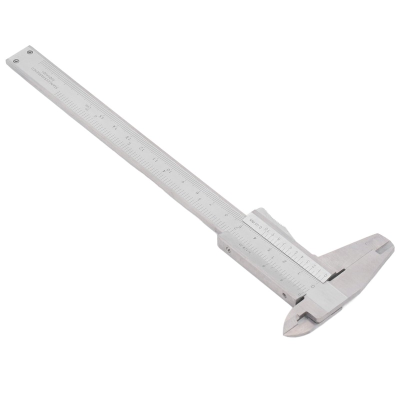 Vernier Caliper 0‑150mm 0‑6in Range 0.05mm 1/128in Resolution Stainless Steel
