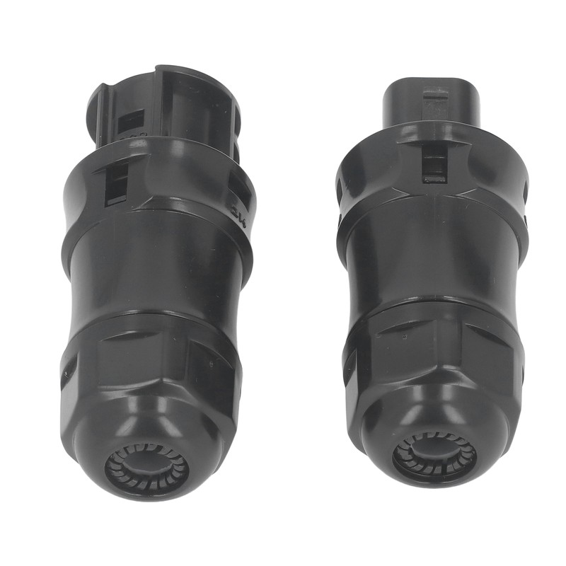 2Pcs Waterproof Power Connector 3 Pin Temperature Resistant Micro Reverse
