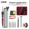 ANENG 12pcs Soldering Iron Kit Mini Electric Soldering Irons with
