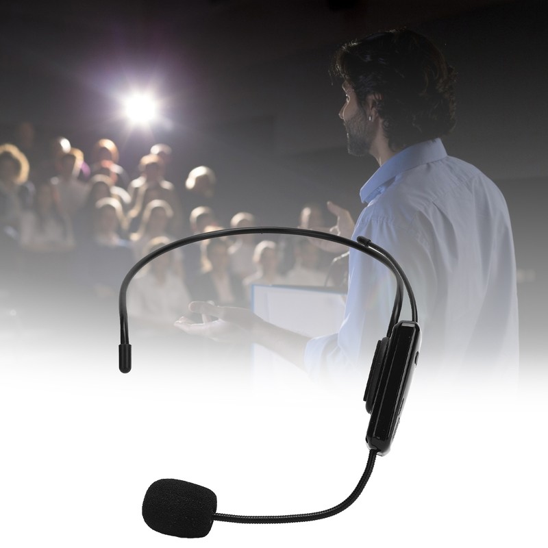 HeadWear Microphone FM Wireless Microphone Mic for Game Live Camera