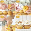 3Pcs Cupcake Corer Tools Mini Pastry Cupcake Core Remover Reusable