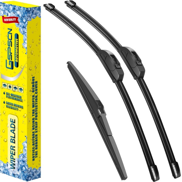 GSPSCN 3 Wipers Replacement for Pontiac Vibe 2008-2003 /Toyota Matrix