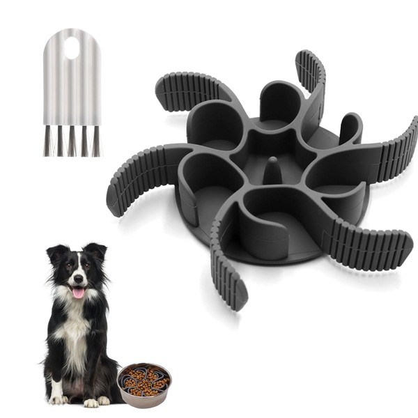 Slow Feeder Dog Bowl - Anti-Choke & Anti-Bloat Pet Bowl
