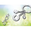 TROIKA Key Ring, Good Luck Bringer Horseshoe TR-KR16-11/CH Key Chain