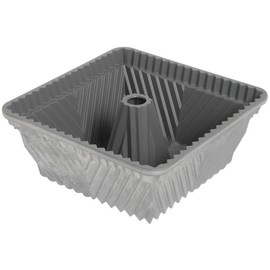 Nordic Ware Nordic Ware 10 Cup Cast Aluminum Square Nonstick Bundt Pan - 9 1/2" L x 8 1/2" W x 4" D