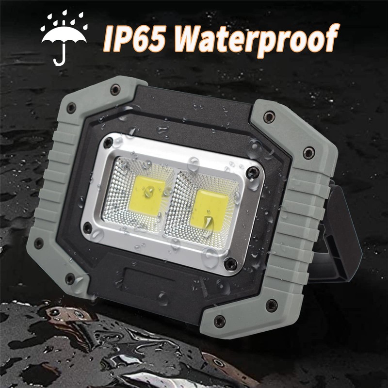 OTYTY Work Light Rechargeable, LED Work Light Portable Flood Lights
