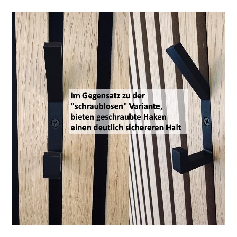 js3dmanufaktur Coat Hook for Acoustic Panels Acoustic Panels Acoustic Panel