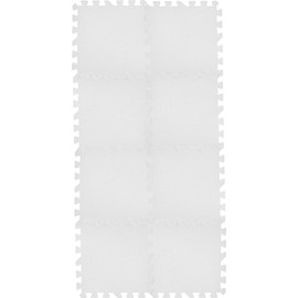 Grendle 30.5 x 30.5 x 1cm Interlocking Foam Mat Set (8 Piece White)