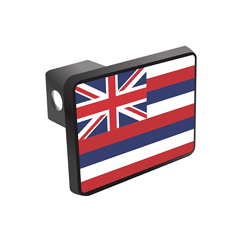 Hawaii State Flag Trailer Hitch Cover