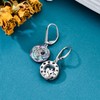 LILALO Nightmare Earring Jack Skellington Earrings Sterling Silver Crystal Jack