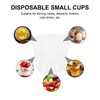 Ciieeo 120Pcs Clear Windproof Candle Cups 2.36In Tea Light Holders