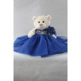 20" Quince Anos Quinceanera Last Doll Teddy Bear with Dress Centerpiece ~ B16631 15 Royal Blue