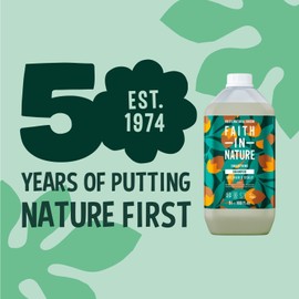 FAITH IN NATURE Natural Shampoo - Vegan & Cruelty Free, No SLS or Parabens - 169 fl oz Refill Pack, Jojoba