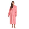 Just Love Plush Zipper Long Robe 6792-COR-1X