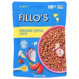 FILLOS Peruvian Lentils Beans & Sofrito, 10 OZ