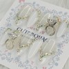 Marriage Glam Handmade Nail Tips - Square S / 메리지