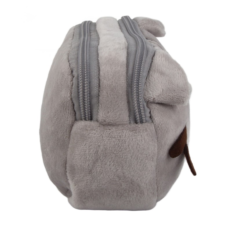 Kitten Toiletry Bag Cute Stylish Soft Canvas Durable Multi Purpose