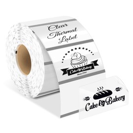 Hcode 2.25" X 1.25” Direct Thermal Labels Barcode Address Labels 1000Pcs/Roll Compatible with Rollo & Zebra Desktop Printers