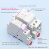 GEYA Automatic Modular Contactor Household Circuit Control Din Rail Mount