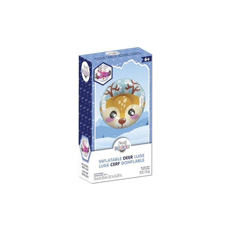 Danaplay Round Deer Luge