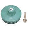 3 Inch Bristle Disc Emery Rubber Abrasive Brush Deburring Polishing