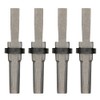 Rock Splitting Wedges, Heavy Stone Wedges, Iron Chisel and Rock