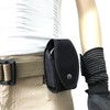 CTFRQC Handcuff Pouch,Tactical Nylon Covered Handcuff Hidden Cuff Case with