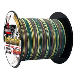 Ashconfish PE Line, Camouflage Green, Fishing System, 4 Braid, 32.8 ft (100 m), 200 M, 1000 M, Fishing Line, Camouflage Blue, Far Toss, High Strength, PE Line, High Sensitivity, High Specific Gravity,